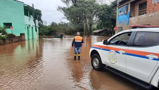 Mais de 60 cidades foram afetadas no Rio Grande do Sul