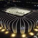 Atlético x Goiás: Arena MRV realiza novos testes em iluminação de leds antes de jogo
