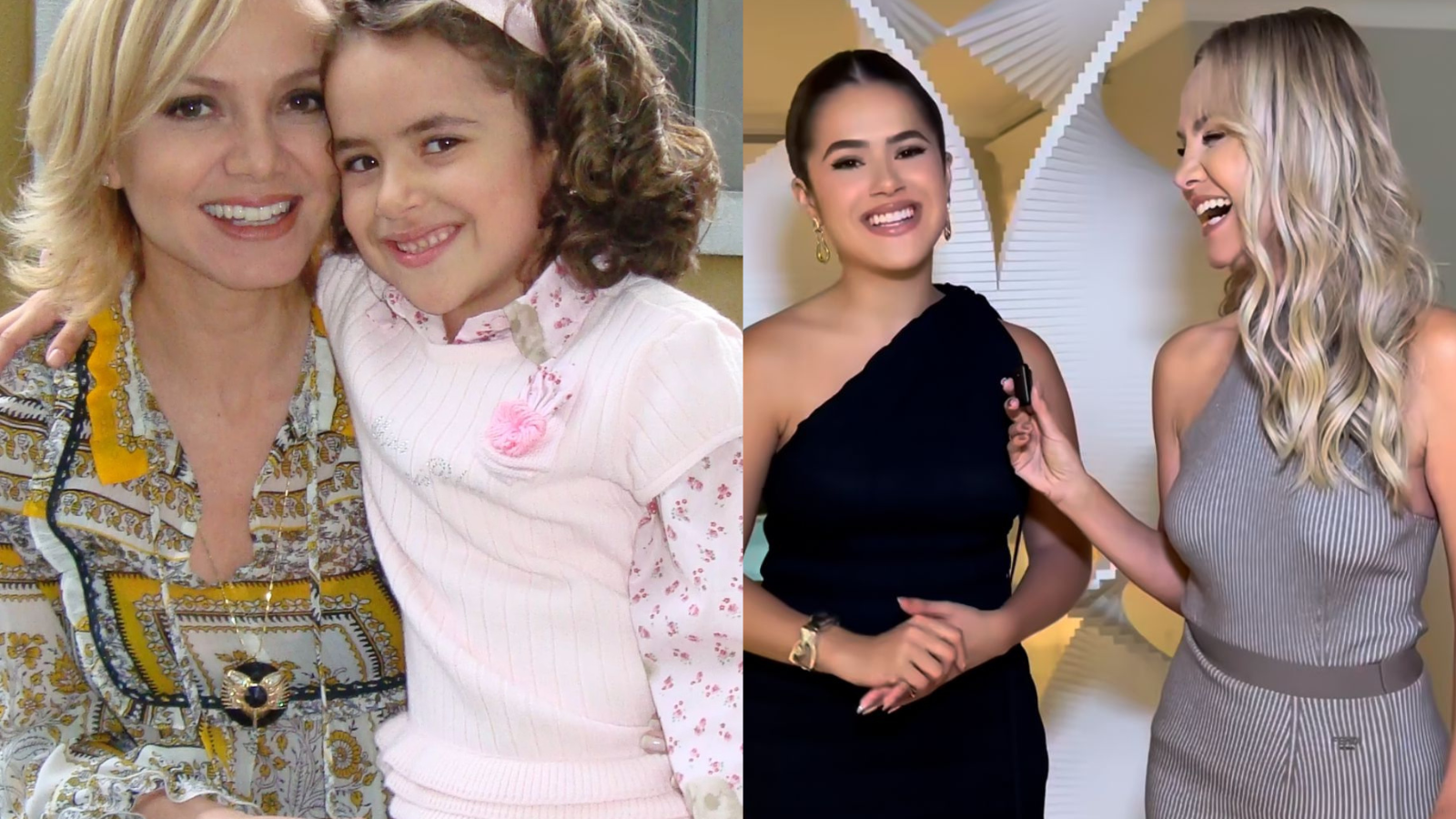 Eliana e Maisa, que saíram do SBT e assinaram com a Globo, voltam à antiga emissora; entenda