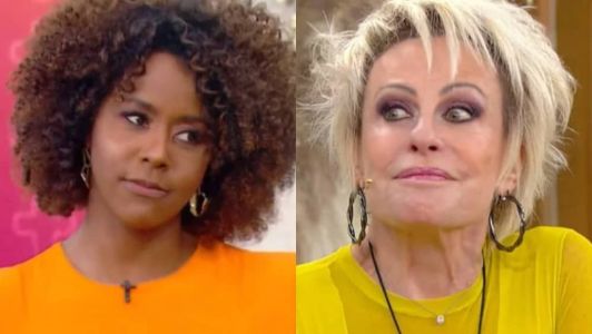Maju Coutinho foi a convidada de Ana Maria Braga no 'Mais Você'