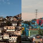 Projeto que transforma casas de comunidades em grande tela a céu aberto chega ao Aglomerado da Serra, em BH