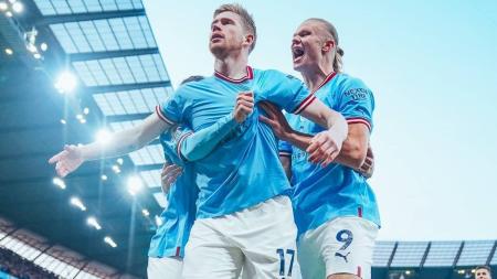 Manchester City em ação na Premier League
