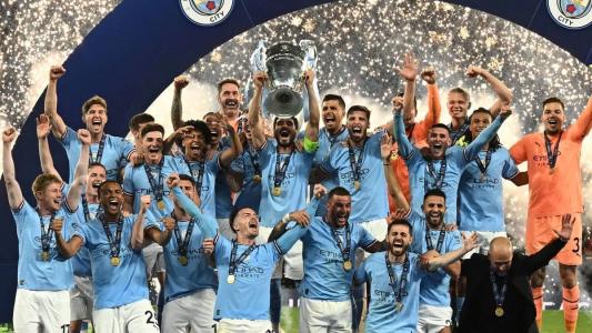 Manchester City vai receber R% 450 milhões em premiações na Champions