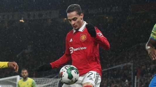 Manchester United se manifestou sobre Antony