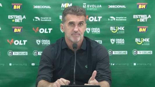 Mancini fez elogios à goleada do América sobre o Nova Iguaçu na Copa do Brasil