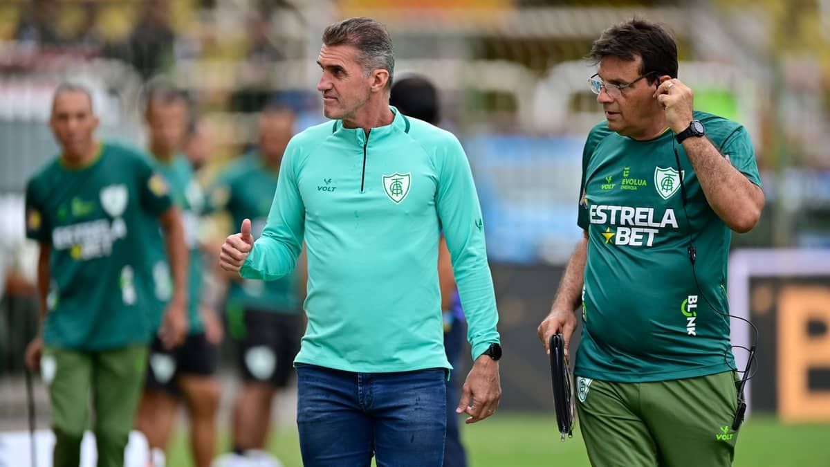 Mancini reconhece jogo ruim do América na Copa do Brasil: ‘Vale pelo resultado’