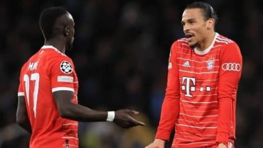 Mané e Sané discutem após lance na derrota contra o Manchester City, por 3 a 0