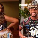 Mani Reggo reage a suposto 'climão' com Davi, do BBB 24, no São João da Thay