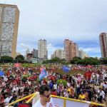 Ato contra PL da Dosimetria reúne manifestantes no Centro de BH