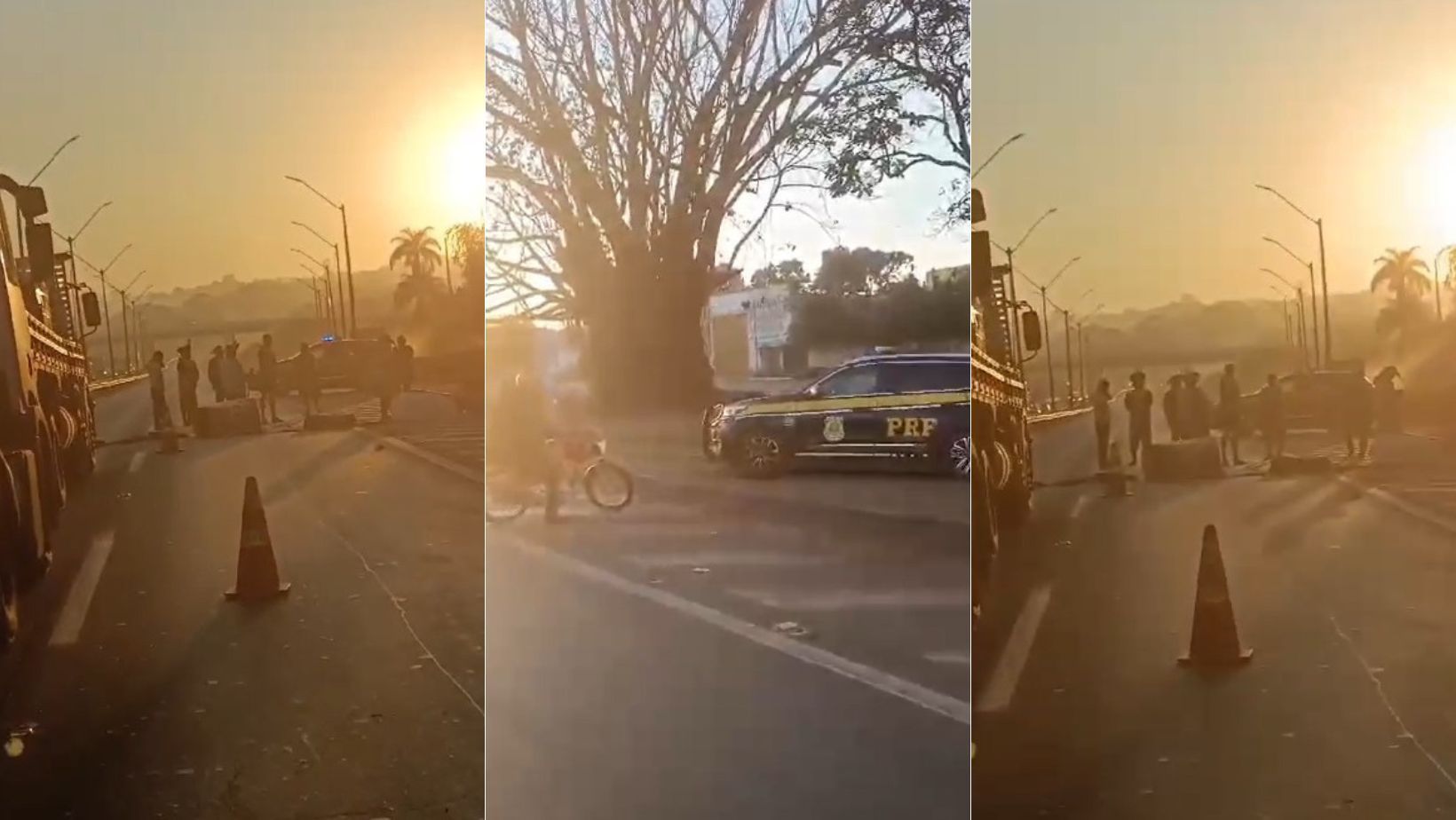Manifestação de indígenas fecha BR-381 no sentido Belo Horizonte, neste sábado (31)