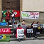Florença tem manifestação em defesa da democracia no Brasil