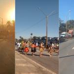 Manifestação indígena na BR-381, desde a madrugada, causa congestionamento de quase 13 km