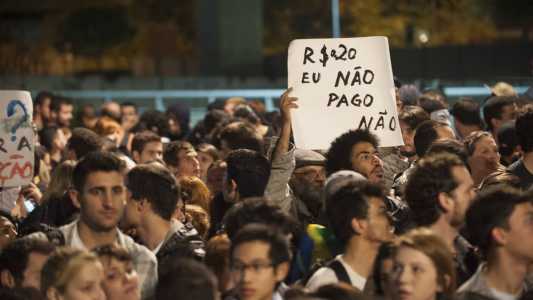 Manifestações de junho de 2013 começaram com crítica ao aumento da passagem do transporte público em São Paulo