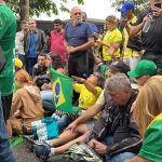 Manifestantes afirmam que vão continuar na Raja, em BH,  mesmo após desmonte de acampamento 
