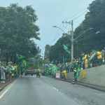 Movimentação de apoiadores de Bolsonaro cresce na Raja Gabáglia, em BH, após invasão ao Congresso