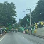 Movimentação de apoiadores de Bolsonaro cresce na Raja Gabáglia, em BH, após invasão ao Congresso