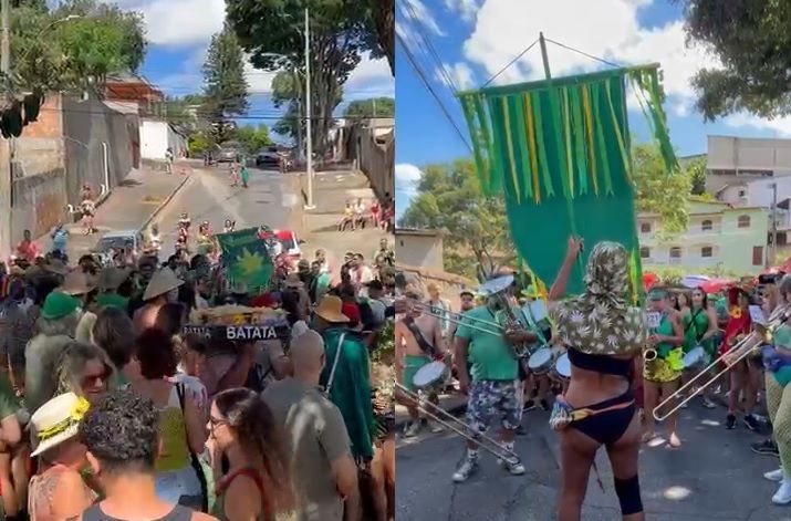 Bloco Manjericão leva foliões a região Oeste de BH nesta quarta (5)