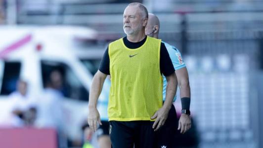 Mano Menezes em derrota do Corinthians para o Bragantino pelo Brasileirão