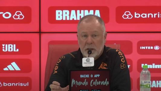 Mano Menezes reclama de arbitragem no empate de Inter e Cruzeiro