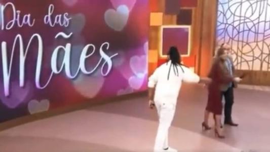 Manoel Soares e Patrícia Poeta protagonizaram novo 'climão' no Encontro
