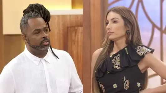 Manoel Soares e Patrícia Poeta comanda, atualmente, o "Encontro"
