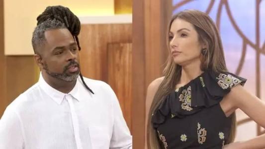 Manoel Soares e Patrícia Poeta comanda, atualmente, o "Encontro"