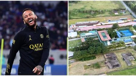Mansão de Neymar conta com lago artificial, pista de kart, heliponto e mais
