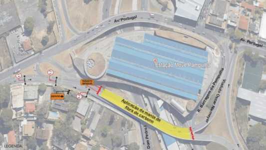 Manta de fibra será aplicada em parte do elevado