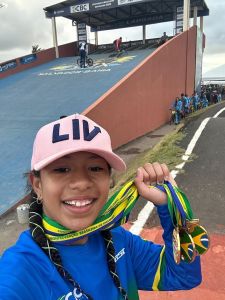 Emanuelly Adão venceu nas categorias Cruiser e Bike aro 20.