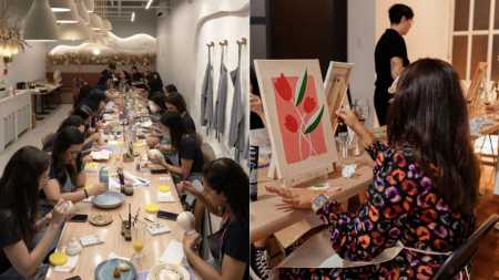 Tendência na Europa, pintura com café e vinho ganha espaços em Belo Horizonte