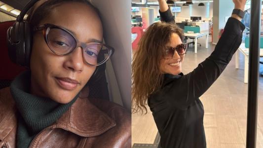 Taís Araújo e Manuela Dias, autora de Vale Tudo