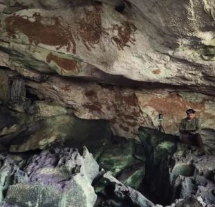 Marca na Indonésia é significativamente mais antiga que as famosas pinturas das cavernas de Lascaux, na França