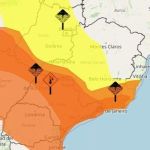 BH registra rajadas de vento de 95 km/h em dia de chuva forte e recorde de calor