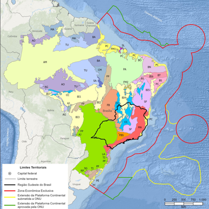 Região Sudeste ganha novo mapa geológico