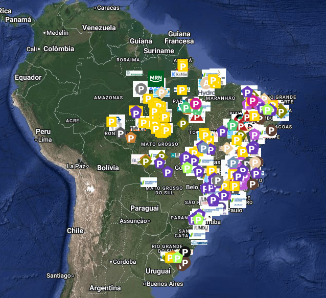 Mapa do IBRAM reúne informações sobre o setor mineral