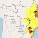 Após onda de calor, tempestade e granizo podem atingir 12 estados e o Distrito Federal