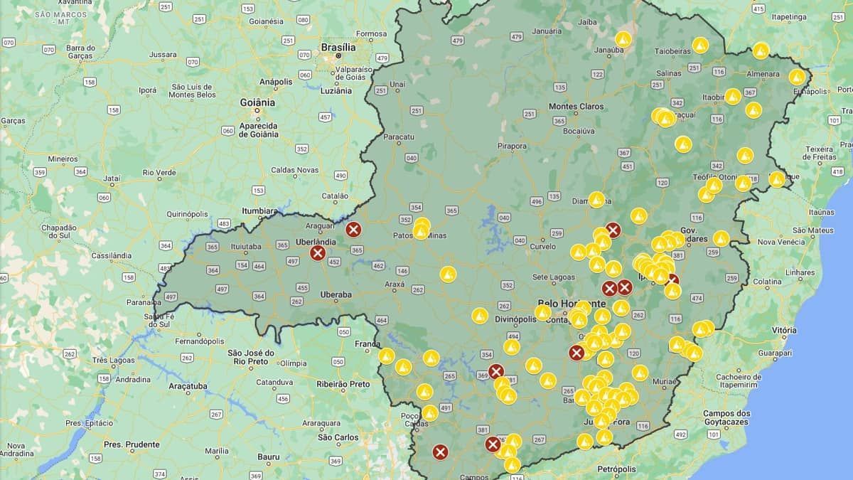 Estradas de Minas Gerais tem 138 pontos de bloqueio e interdições durante o Carnaval; confira onde estão