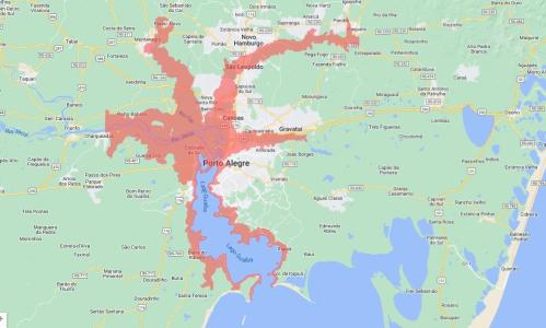 Guaíba atinge impressionantes 5,22 metros em Porto Alegre; novo mapa mostra áreas afetadas | CNN Brasil
