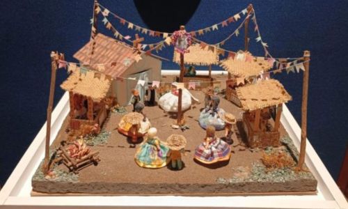 maquete quadrilha exposição festa na roça fórum da cultura Juiz de fora