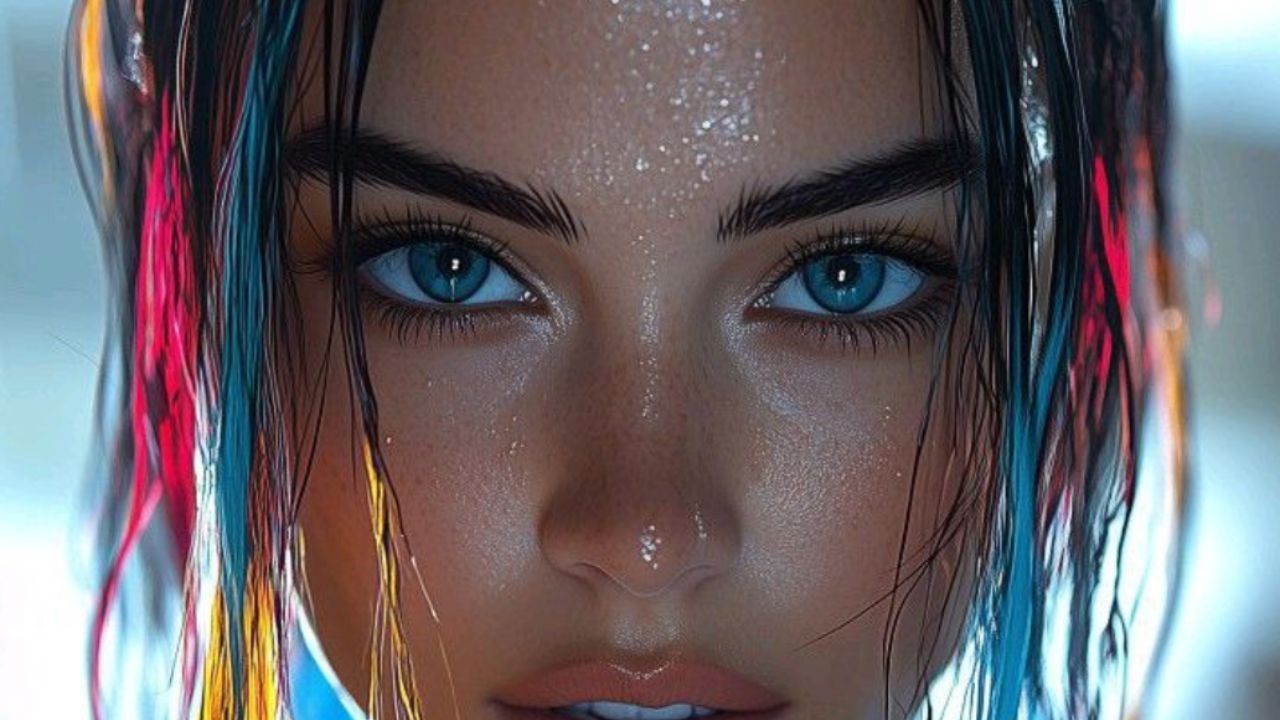 Maquiagem 2025: sombras coloridas e delineado vibrante