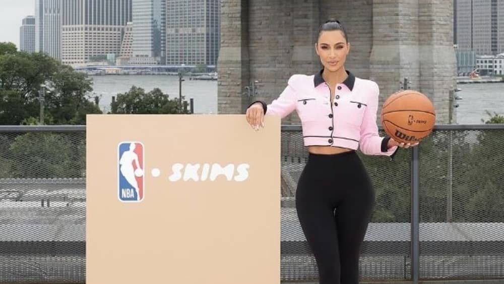 NBA anuncia parceria com marca de roupa íntima de Kim Kardashian