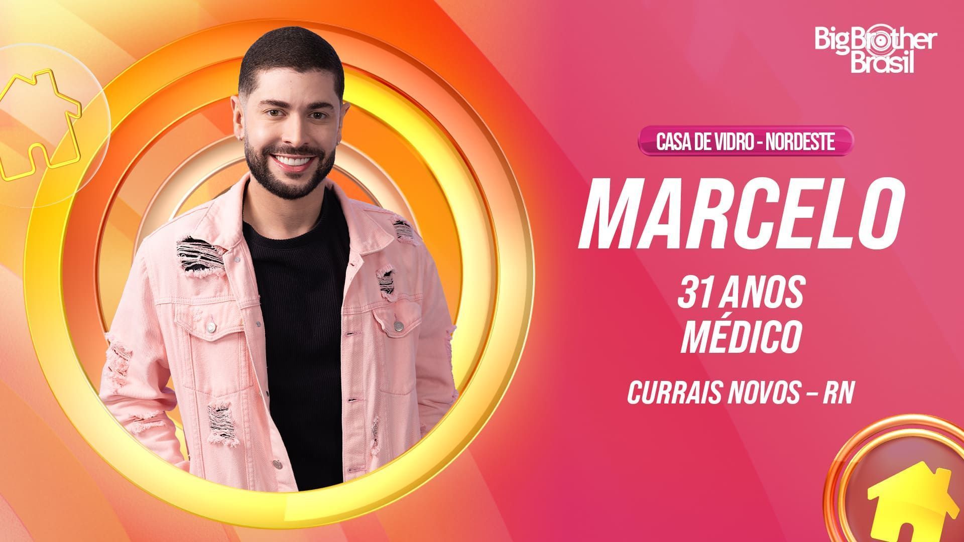 Quem é Marcelo, participante do grupo Pipoca do BBB 26