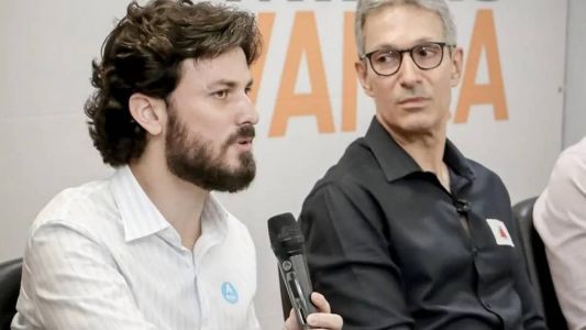 Marcelo Aro e o governador Romeu Zema