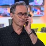 Apresentador da Globo atende ligação de golpistas durante programa; veja vídeo