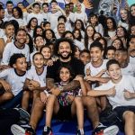 Fluminense: Marcelo é homenageado em colégio que estudou na infância