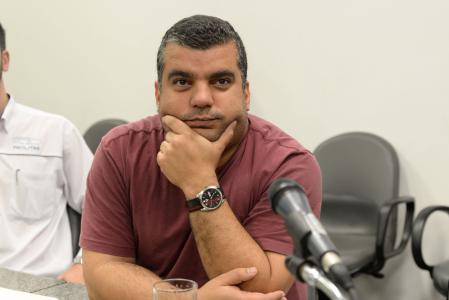 O presidente do Sinfazfisco-MG, Marcelo Delão da Silva