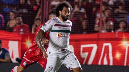 Marcelo está fora do confronto da volta diante do Argentinos Juniors, na terça (8)