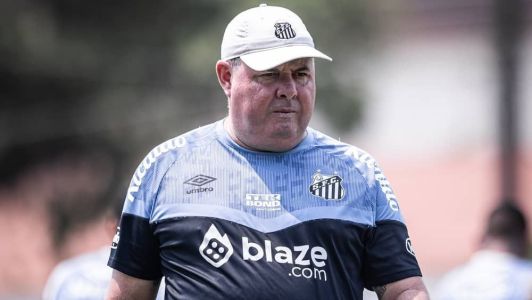 Marcelo Fernandes foi efetivado como técnico do Santos após saída de Aguirre