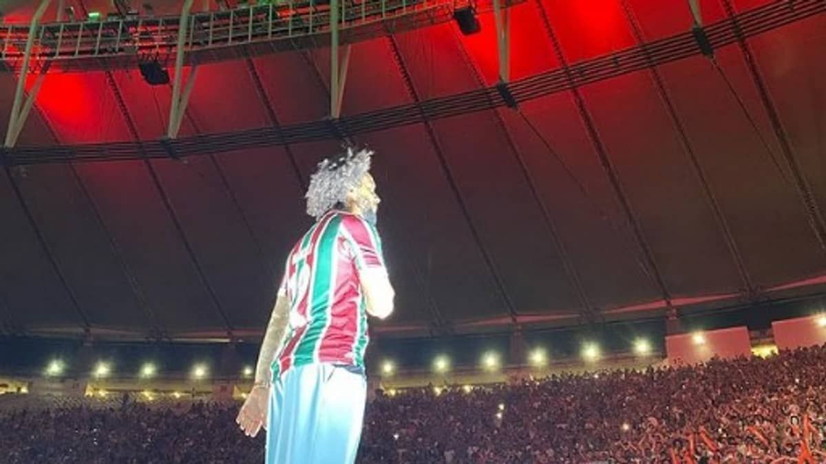 Fluminense apresenta Marcelo com festa no Maracanã: 'Vamos brigar por tudo'