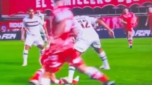 Marcelo foi expulso pela arbitragem após pisão